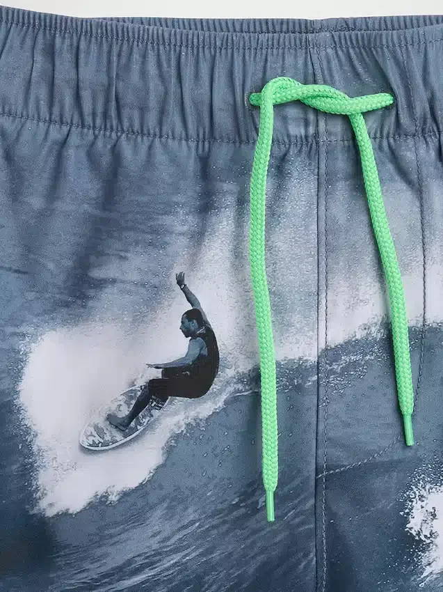 Badeshorts for barn, 5", resirkulert
