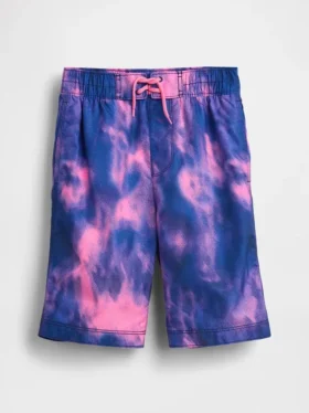 Badeshorts for barn, 8", resirkulert
