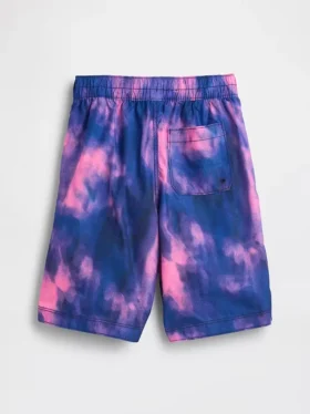 Badeshorts for barn, 8″, resirkulert