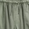 Baggy-bukser i twill for barn