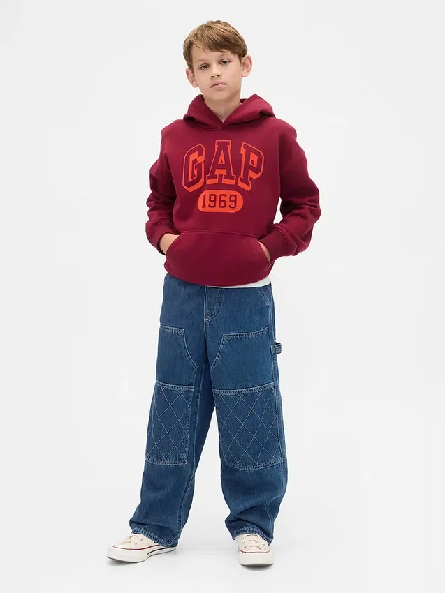 Baggy Carpenter-Jeans for barn