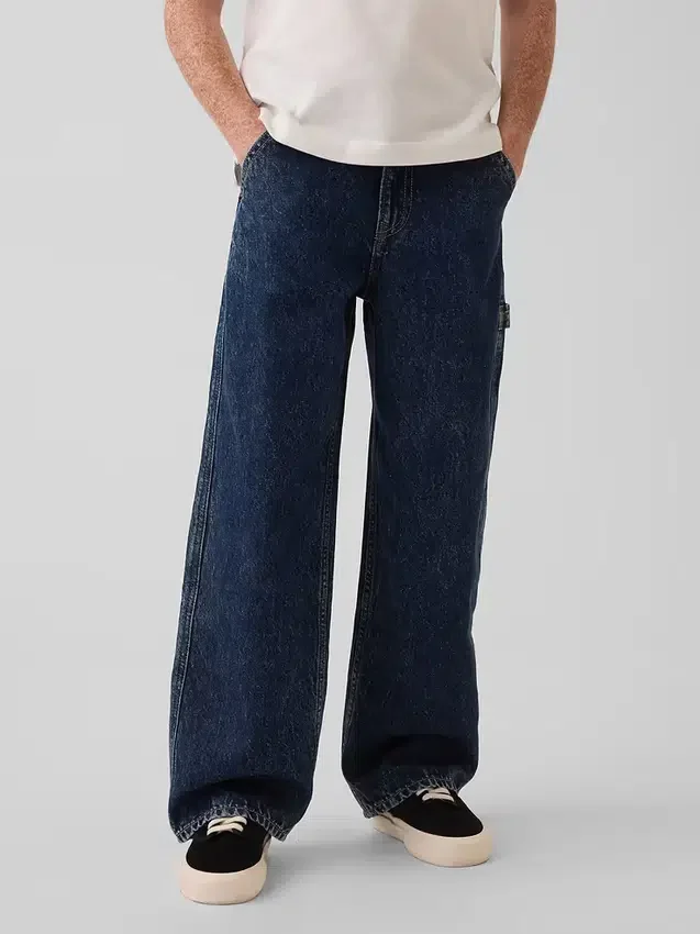 Baggy Carpenter-Jeans for barn
