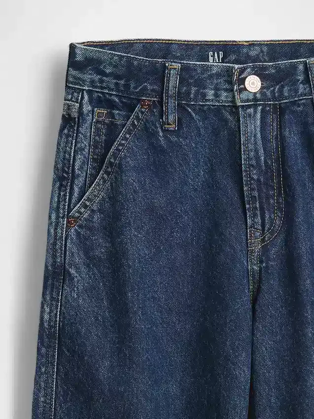 Baggy Carpenter-Jeans for barn