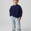 Baggy Carpenter-jeans med elastisk linning for Baby og Småbarn