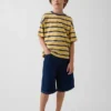 Baggy denim shorts for barn