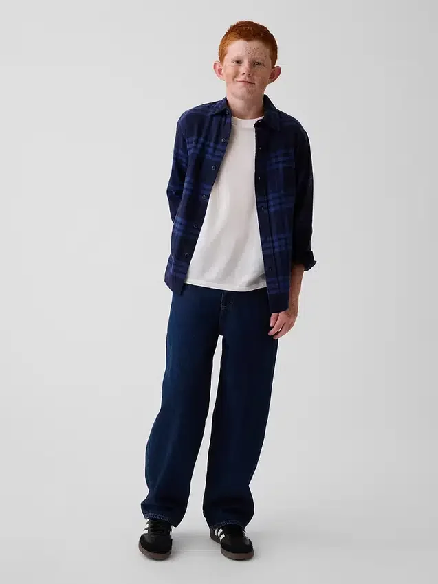 Baggy-Jeans for barn