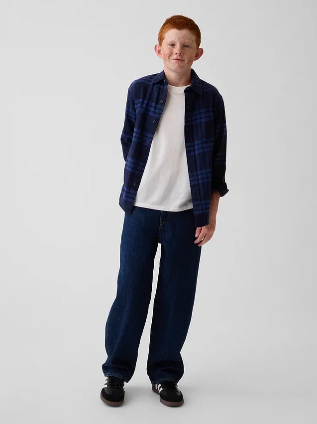 Baggy-Jeans for barn
