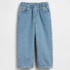 Baggy-jeans med elastisk linning for Baby og Småbarn