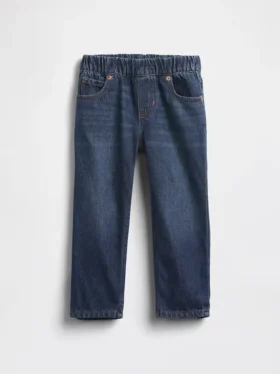 Baggy-jeans med elastisk linning for Baby og Småbarn