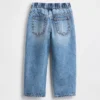 Baggy-jeans med elastisk linning for Baby og Småbarn