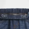 Baggy-jeans med elastisk linning for Baby og Småbarn