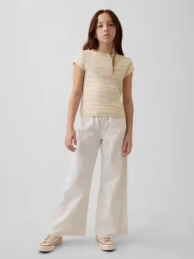 Baggy-Jeans med lav midje for barn