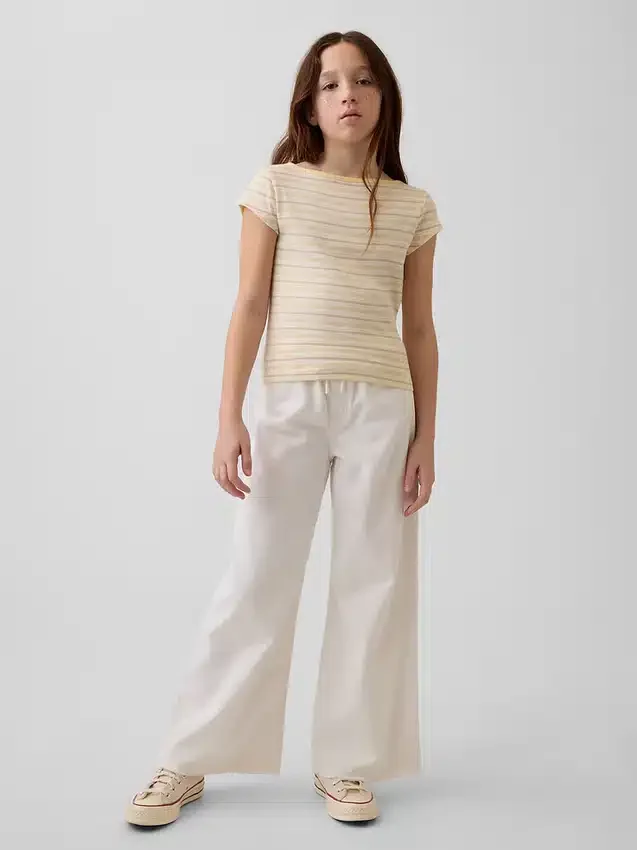 Baggy-Jeans med lav midje for barn