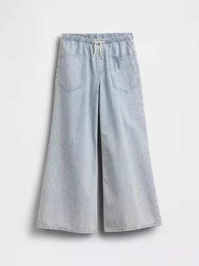 Baggy-Jeans med lav midje for barn