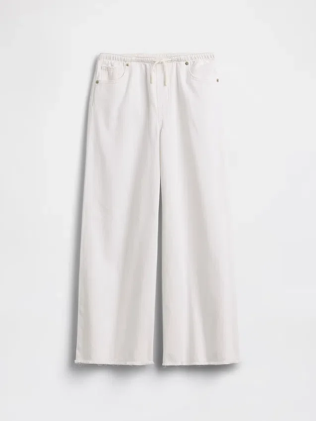 Baggy-Jeans med lav midje for barn