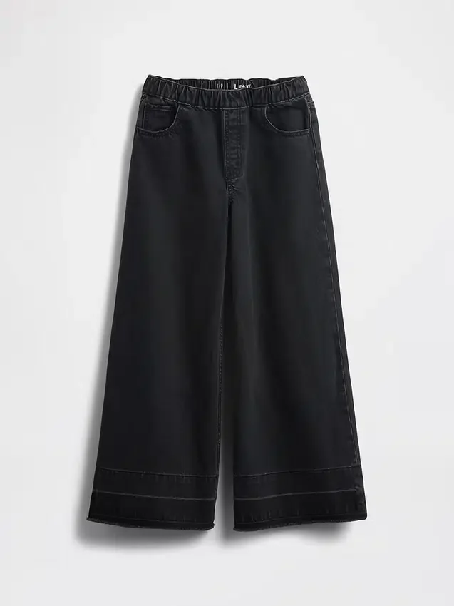Baggy-Jeans med lav midje for barn
