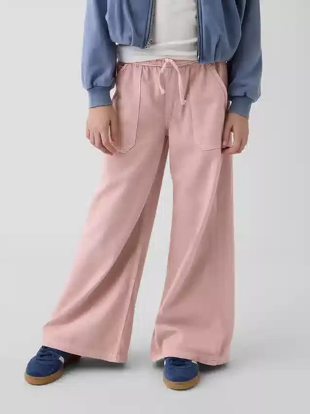 Baggy-Jeans med lav midje for barn