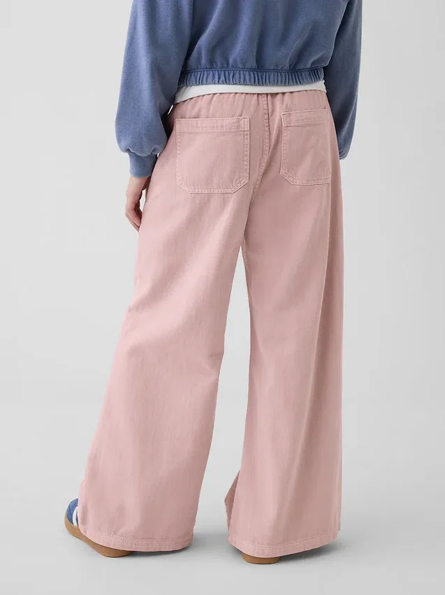 Baggy-Jeans med lav midje for barn