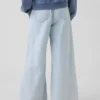 Baggy-Jeans med lav midje for barn
