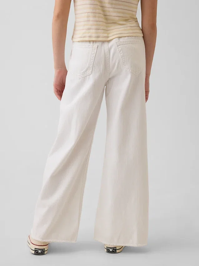 Baggy-Jeans med lav midje for barn