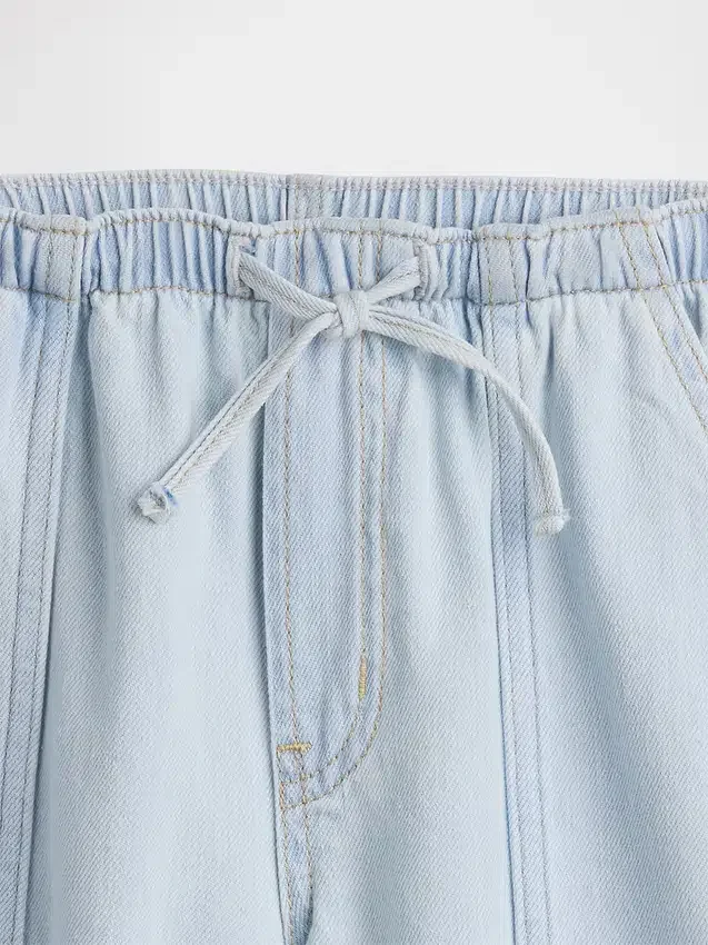 Baggy-Jeans med lav midje for barn