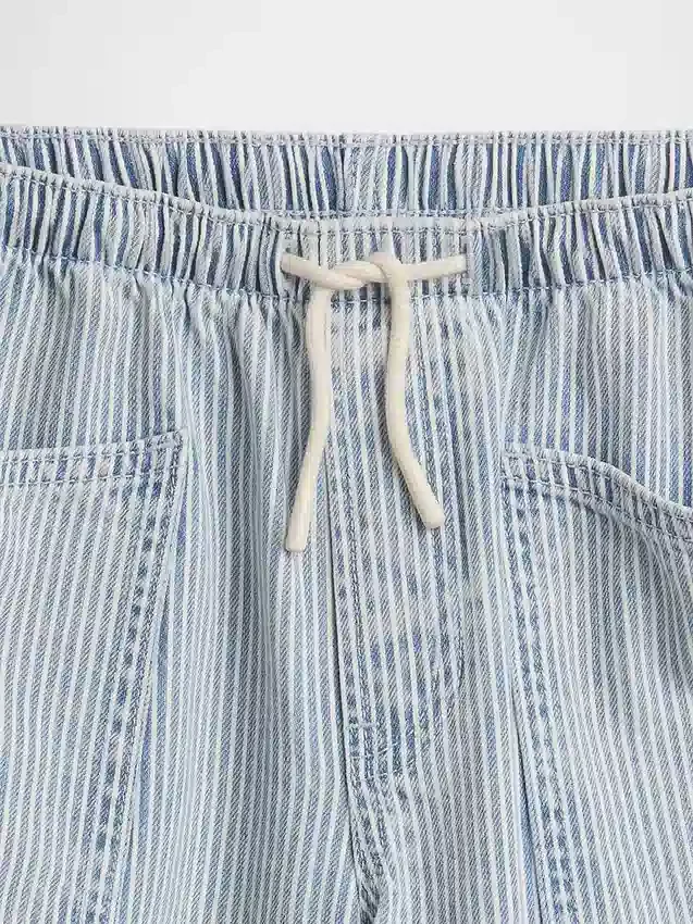 Baggy-Jeans med lav midje for barn