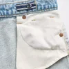 Baggy-Jeans med lav midje for barn