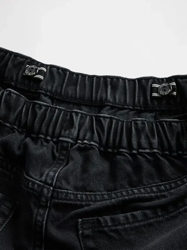 Baggy-Jeans med lav midje for barn