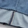 Baggy-jeans med middels høy midje og mansjetter