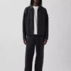 Baggy joggebukse i tykk bomullsblanding for voksne