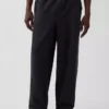 Baggy joggebukse i tykk bomullsblanding for voksne