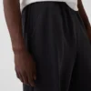 Baggy joggebukse i tykk bomullsblanding for voksne