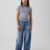 Baggy Taper-Jeans for barn