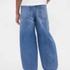 Baggy Taper-Jeans for barn