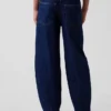 Baggy Taper-Jeans for barn