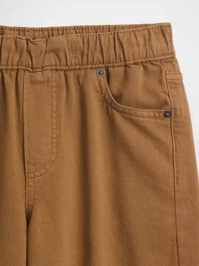 Baggy taper-Jeans for barn