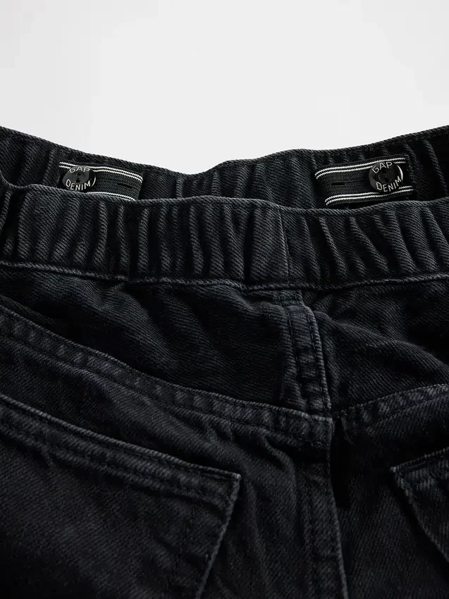 Baggy taper-Jeans for barn