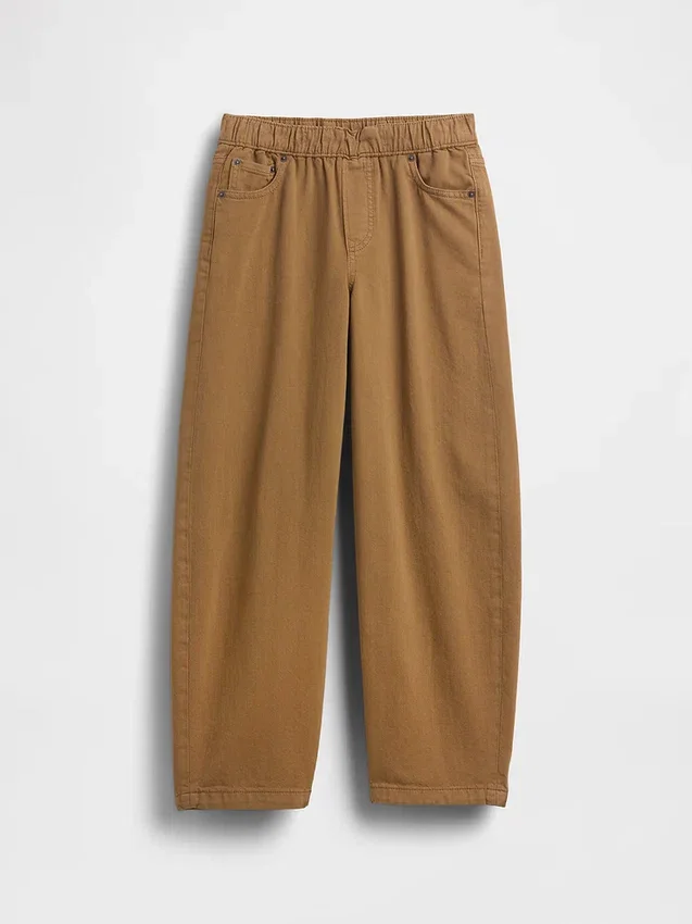 Baggy taper-Jeans for barn