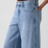 Baggy taper-Jeans med middels høy midje