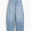 Baggy taper-Jeans med middels høy midje