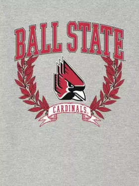 Ball State University Laurels mørk grafisk T-skjorte