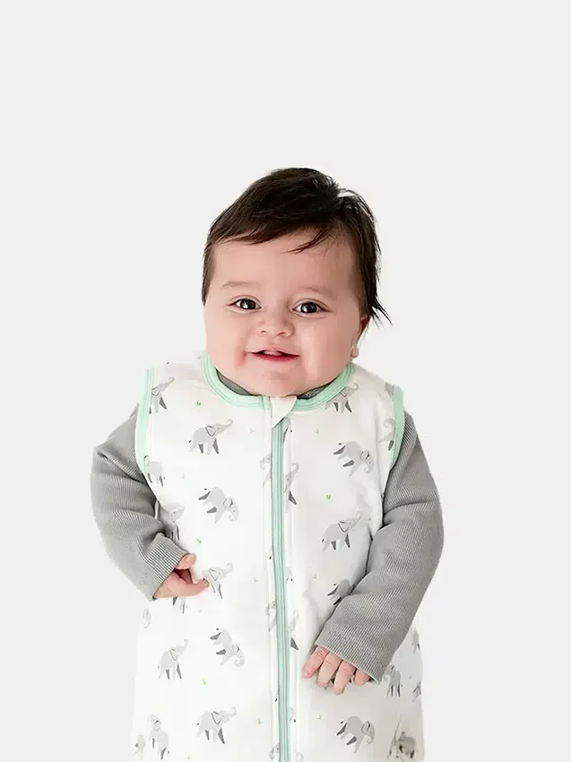 Bamboo Little Elephant sovepose 0 til 12 måneder