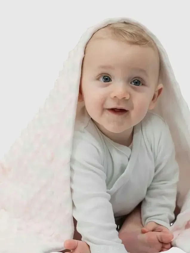 Bamboo Little Pink Cozy Cloud-teppe