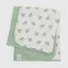 Bambus-babyteppe med liten elefant