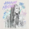 Barn Hannah Montana «Beach Vibes»-T-skjorte med grafisk trykk