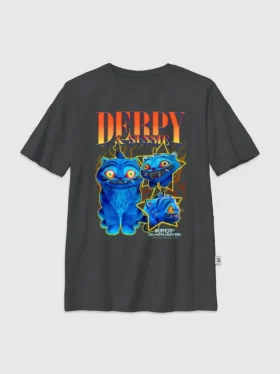 Barn K-Pop Demon Hunters Derpy Y2K-T-skjorte med grafikk