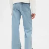 Barn, lav midje, Jeans med vid benåpning og strass