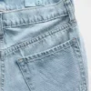 Barn, lav midje, Jeans med vid benåpning og strass