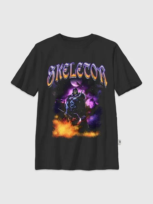 Barn «Masters of the Universe» Skeletor Night-grafisk T-skjorte