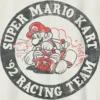 Barn T-skjorte med «Nintendo Mario Racing Team»-motiv